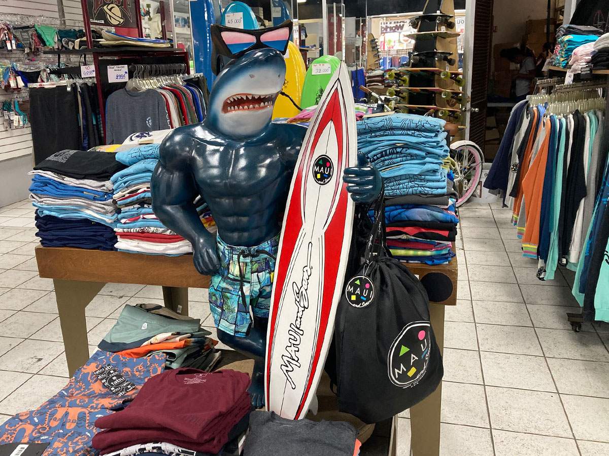 Surfing World Retail Clothing Store Papeete Tahiti