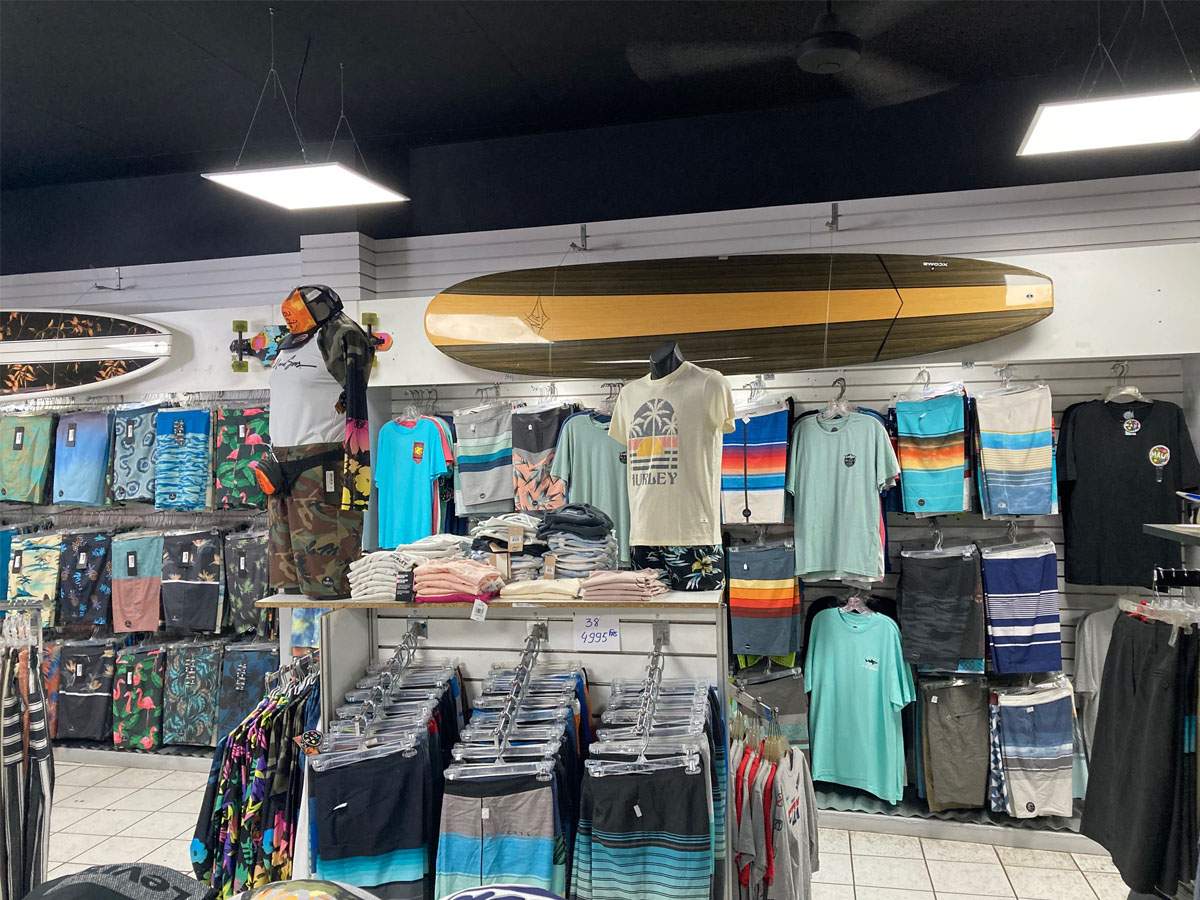 Surfing World Retail Clothing Store Papeete Tahiti