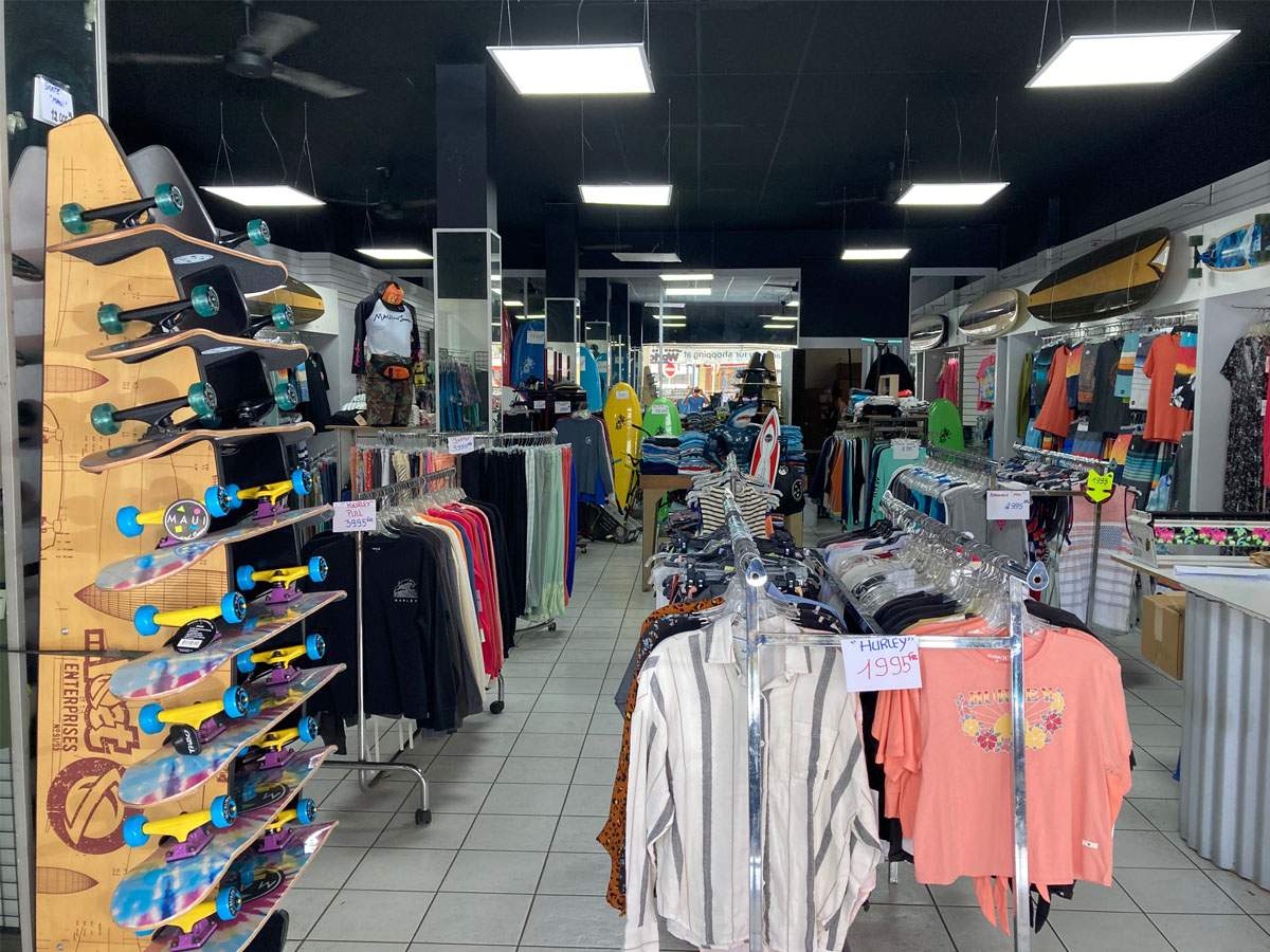 Surfing World Retail Clothing Store Papeete Tahiti